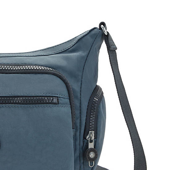 Kipling Gabbie Small Crossbody Táska Sötétkék Szürke | HU 1132PJ